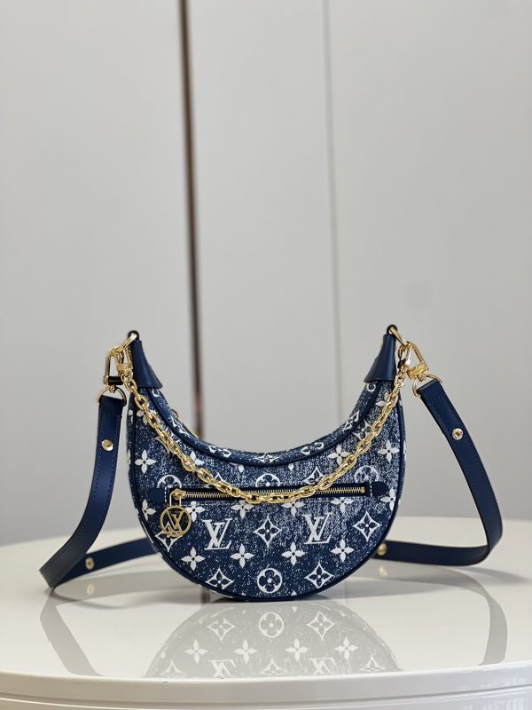 Loop Half Moon shaped Stick Bag