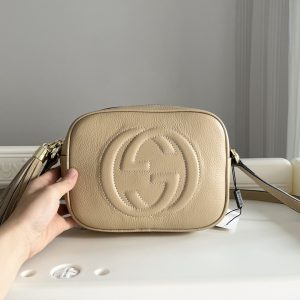 i1666863777_1639_0 GG Disco SOHO Camera Bag Classic will never go out of style embossed double G with leather tassels The top layer of cowhide is super soft
