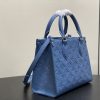 The OnTheGo small handbag is made of Monogram Empreinte sn leather